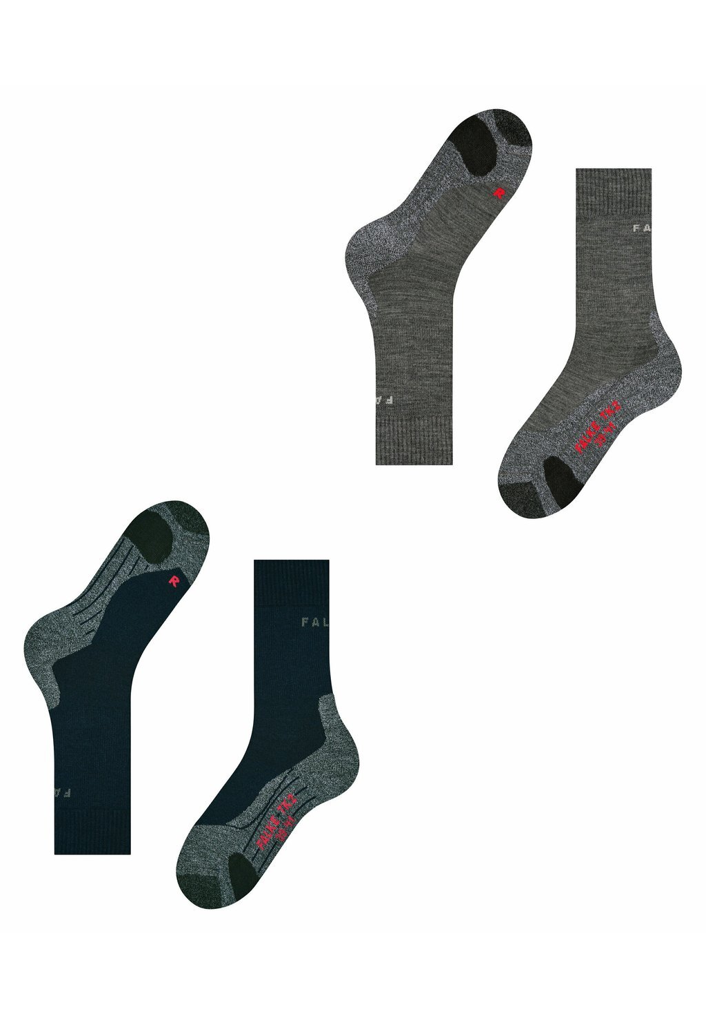 

Спортивные носки TK2 EXPLORE 2-PACK TREKKING MEDIUM-STRONG CUSHIONED ANTI-BLISTER FUNCTIONAL FALKE, цвет sortiment