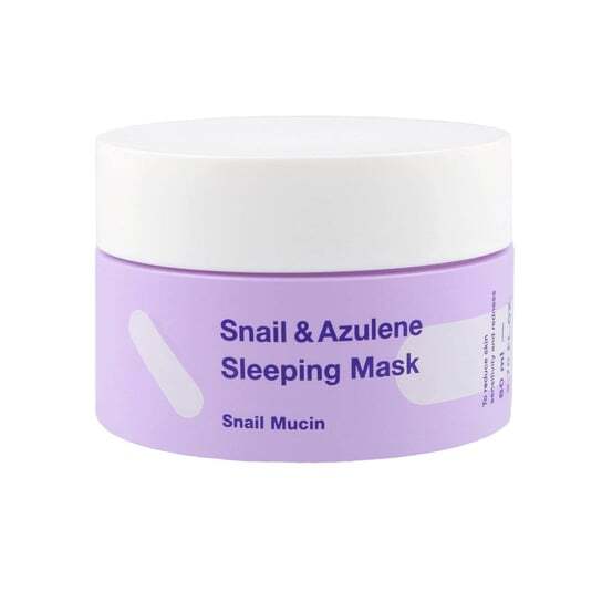 

ТИАМ, Snail & Azulene Sleeping Mask, Увлажняющая и успокаивающая ночная маска, 80мл, TIAM