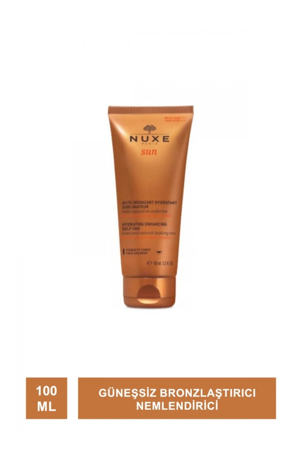 

Nuxe Sun Auto Bronzant Увлажняющий и бронзирующий крем 100 мл