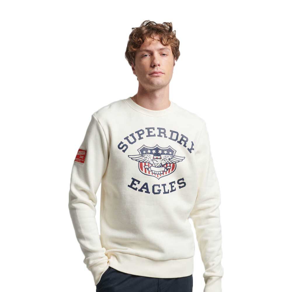 

Толстовка Superdry Vintage Americana Graphic, белый