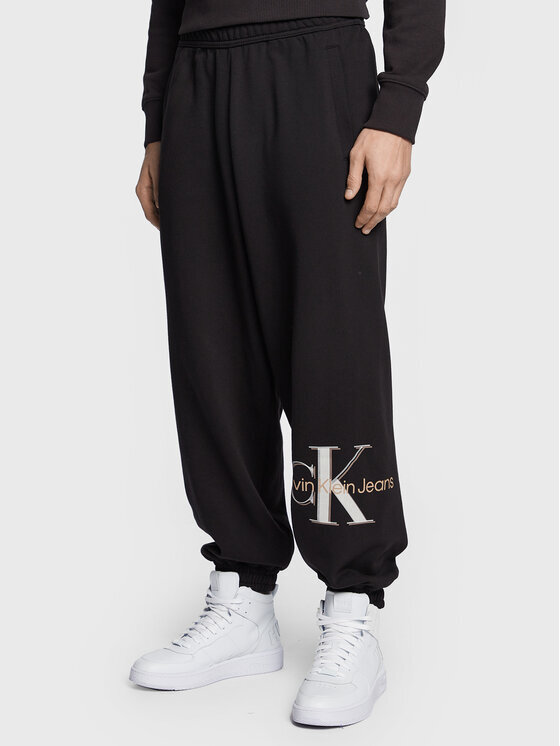 

Спортивные брюки стандартного кроя Calvin Klein, черный