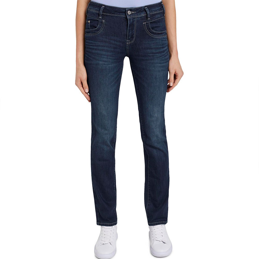 Джинсы Tom Tailor Alexa, синий джинсы скинни tom tailor alexa прилегающие средняя посадка стрейч размер 25 синий