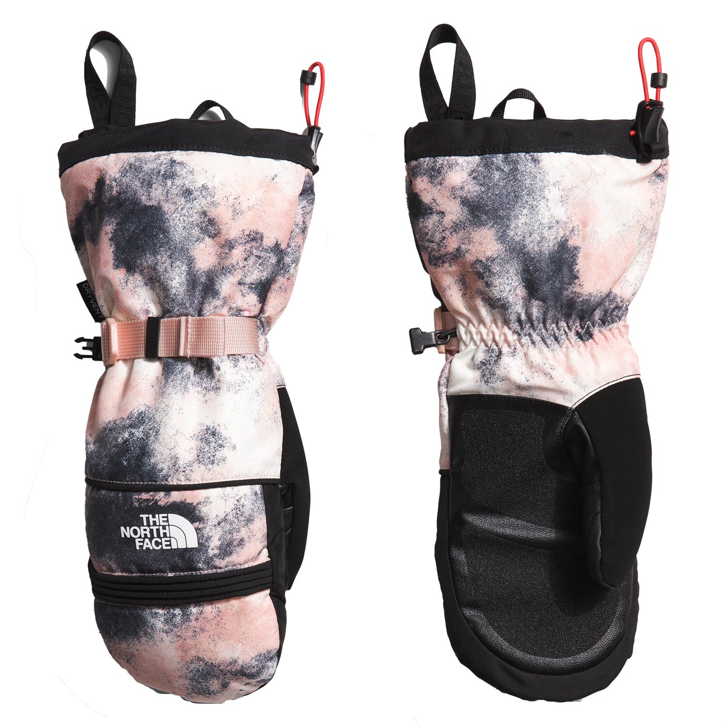 

Рукавицы The North Face Montana, цвет Pink Moss Faded Dye Camo