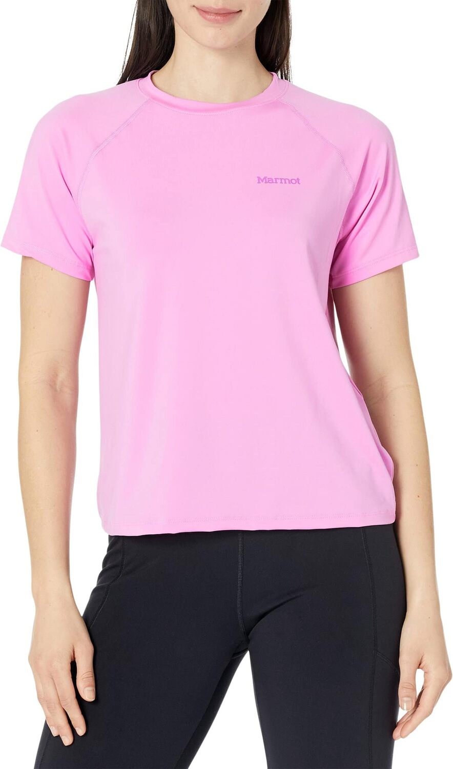 

Уиндридж с коротким рукавом Marmot, цвет Wild Orchid