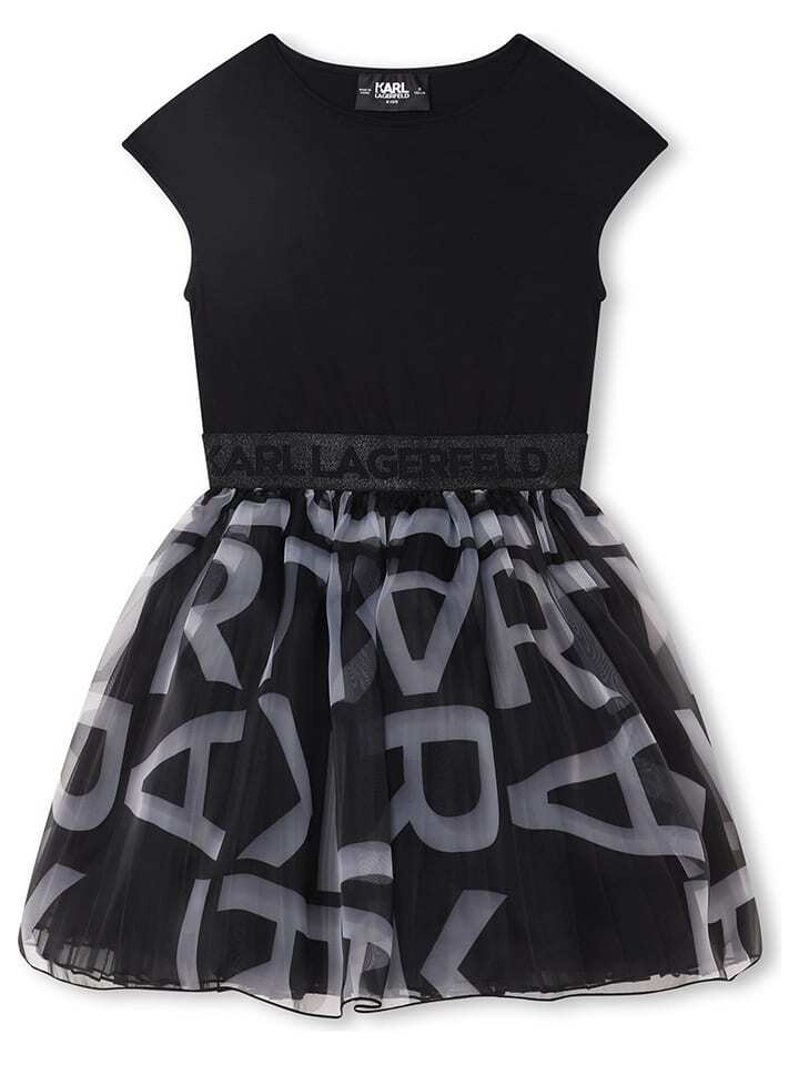 

Платье Karl Lagerfeld Kids, черный