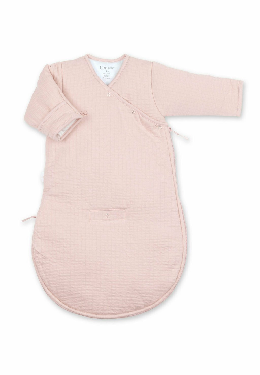 Пижама 1-4 MONTHS PADY TETRA TOG 3 Bemini, цвет blush