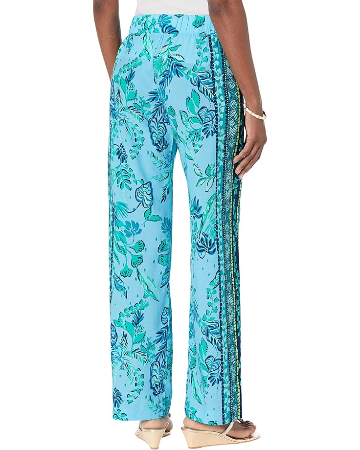 Брюки Lilly Pulitzer Bal Harbour Palazzo Pants, цвет Seabreeze Blue Plant One On You cool just one more plant i promise funny plant lover joke men s t shirt