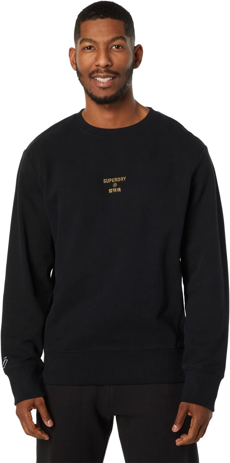 

Свитер Code CL Crew Superdry, черный
