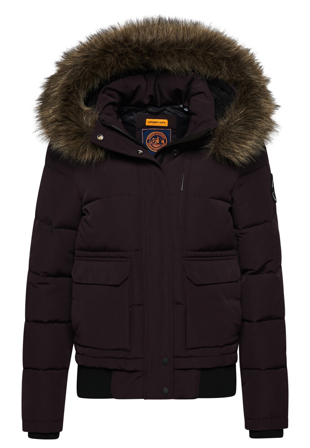 

Зимняя куртка Superdry Everest, фиолетовый