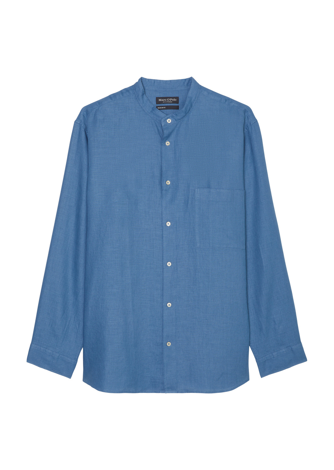

Рубашка Marc O'Polo regular, цвет wedgewood