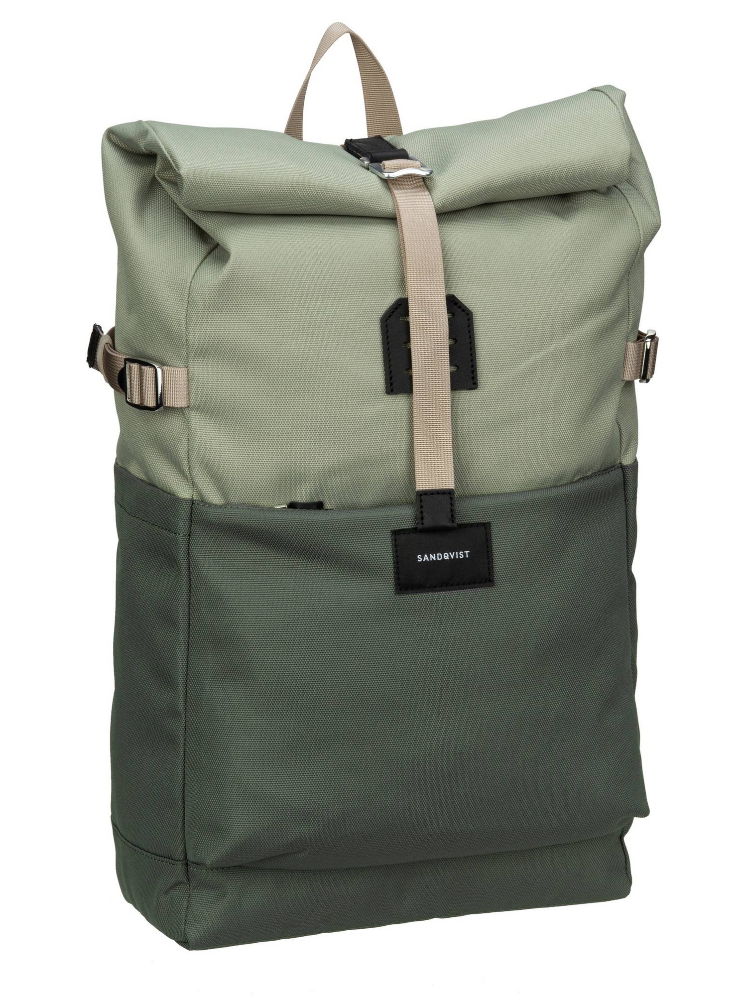 Рюкзак SANDQVIST/Backpack Ilon Rolltop Backpack, цвет Multi Dew Green/Night Grey