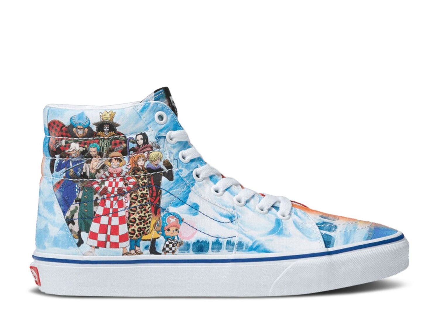 

Кроссовки Vans One Piece X Sk8-Hi 'Punk Hazard', синий