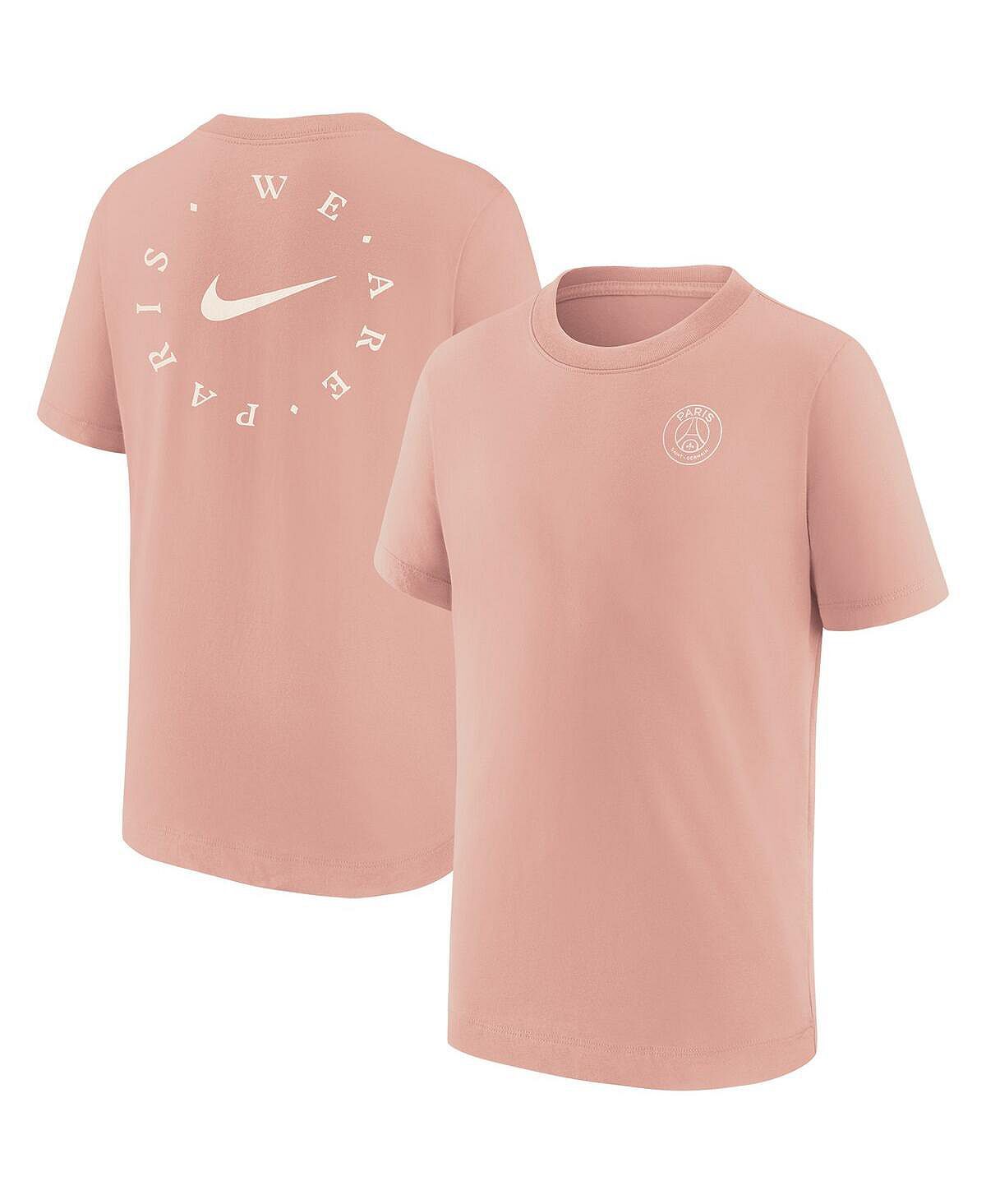 

Розовая футболка с галочкой Big Boys Paris Saint-Germain Nike