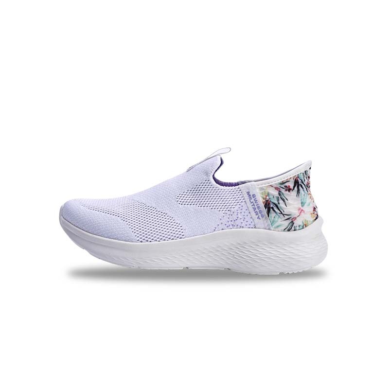 

Кроссовки SWISS MILITARY Lifestyle Shoes Unisex Mid-top, белый/фиолетовый
