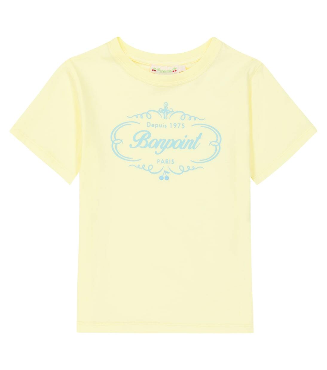 

Футболка из хлопкового джерси с принтом Thida Bonpoint, желтый