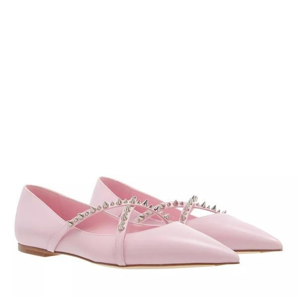 

Лоферы pointed ballerinas leather sugar Alexander Mcqueen, розовый