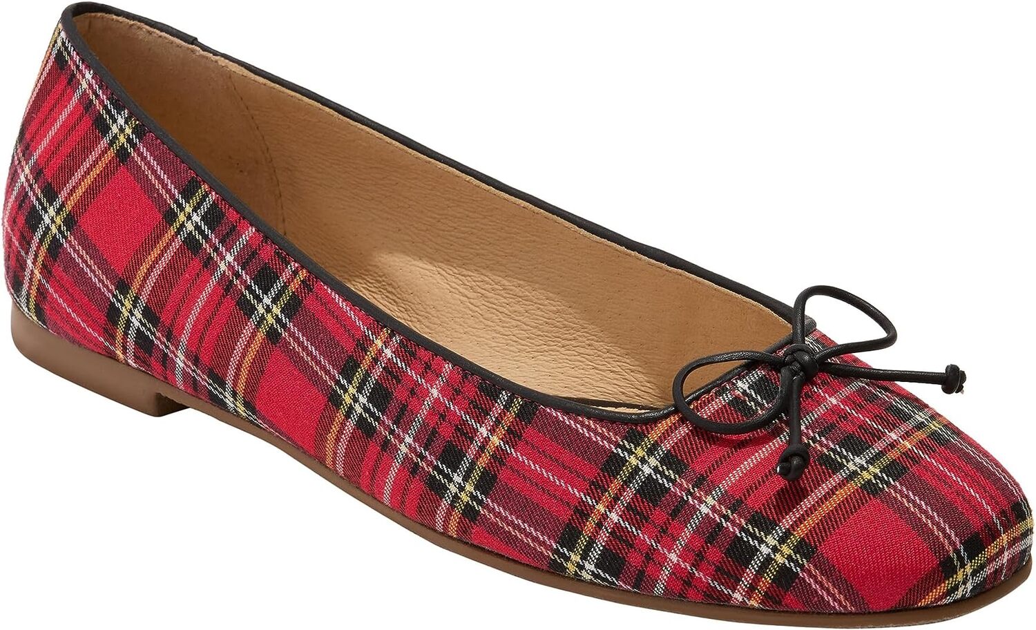 

Балетки Kenlyn Ballet - Plaid Jack Rogers, цвет Red Tartan/Black