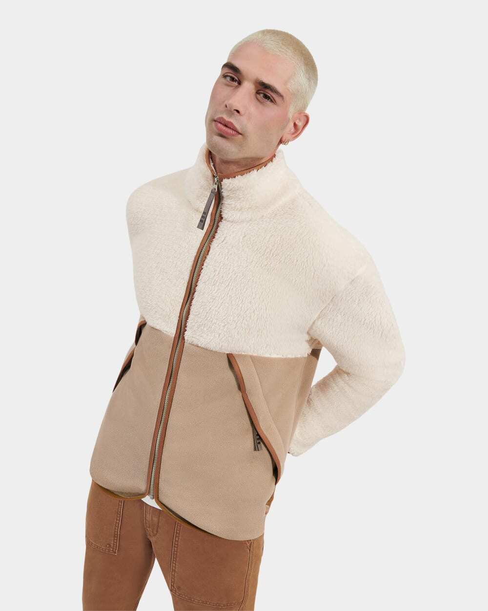 

Куртка Ledger UGGfluff Jacket UGG, бежевый