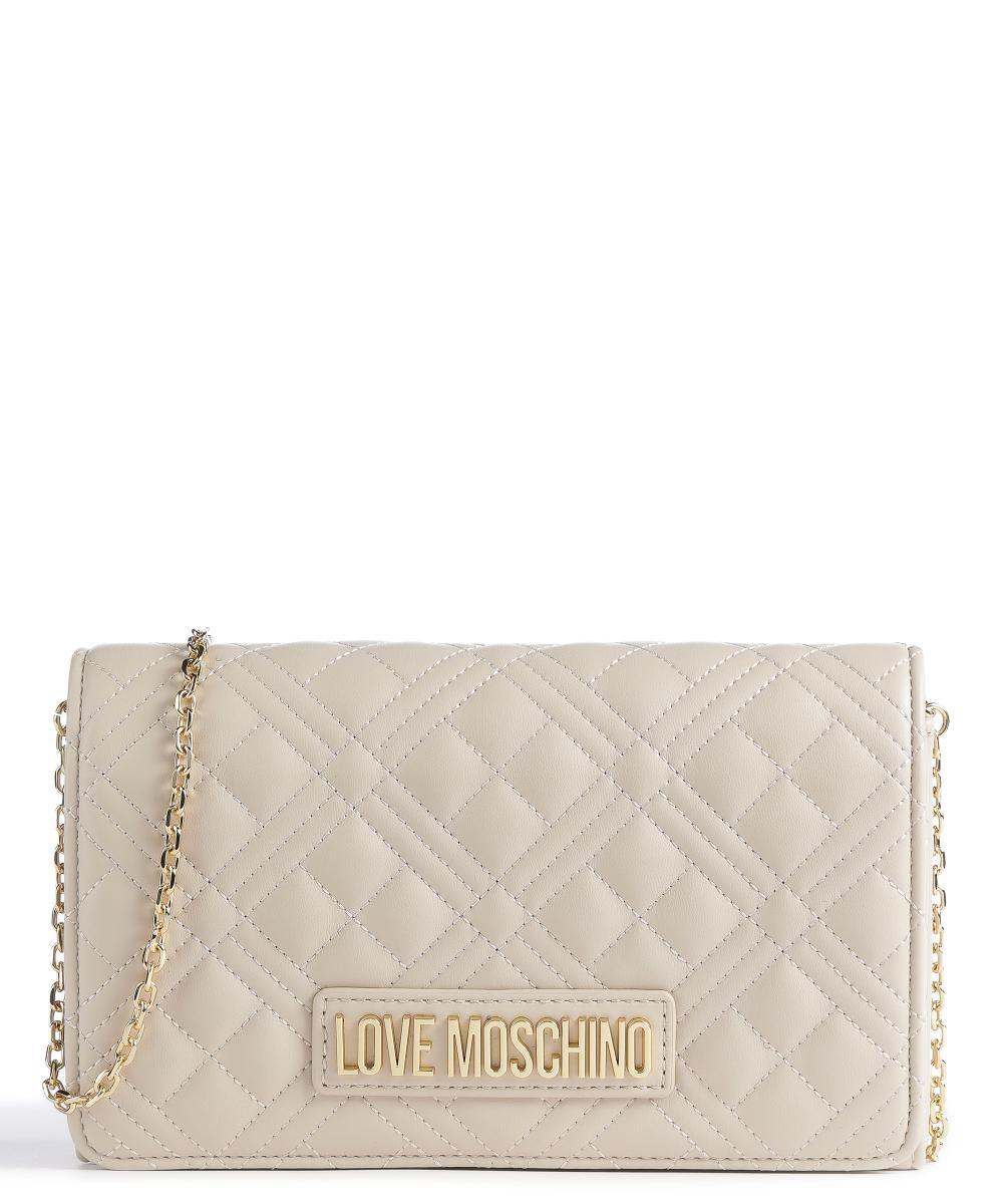 

Вечерняя сумка через плечо из искусственной кожи Love Moschino, белый