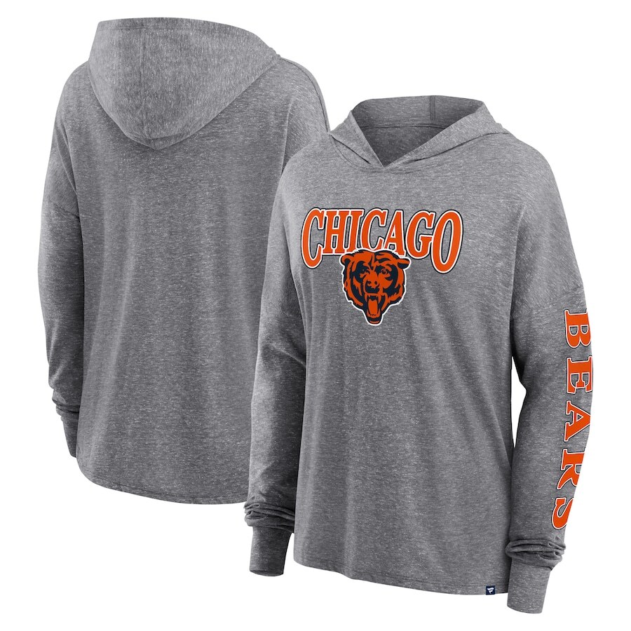 

Футболка с длинным рукавом Fanatics Branded Chicago Bears, серый