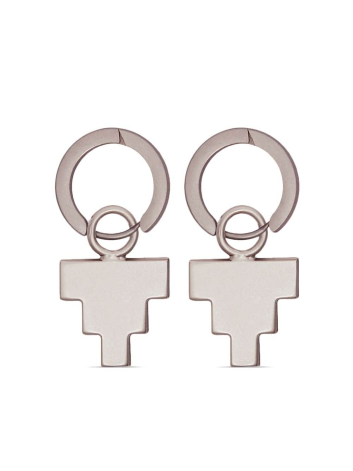 

Серьги с подвесками Cross Marcelo Burlon County of Milan, серебряный
