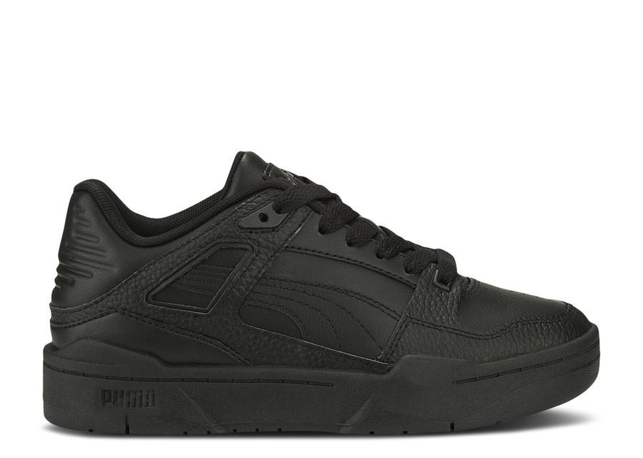 

Кроссовки Puma Slipstream Leather Jr 'Triple Black', черный