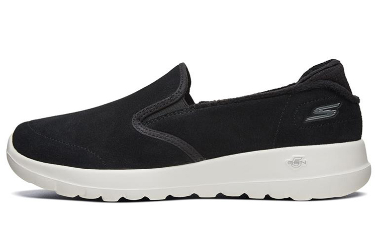 

Туфли-слипоны женские низкие черные Skechers