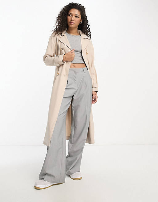 

Мягкий тренч ASOS DESIGN