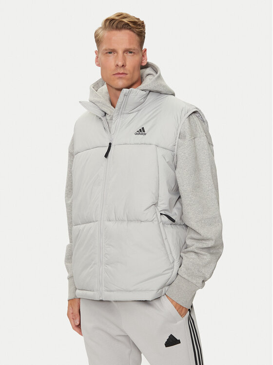 

Жилет свободного кроя Adidas, серый
