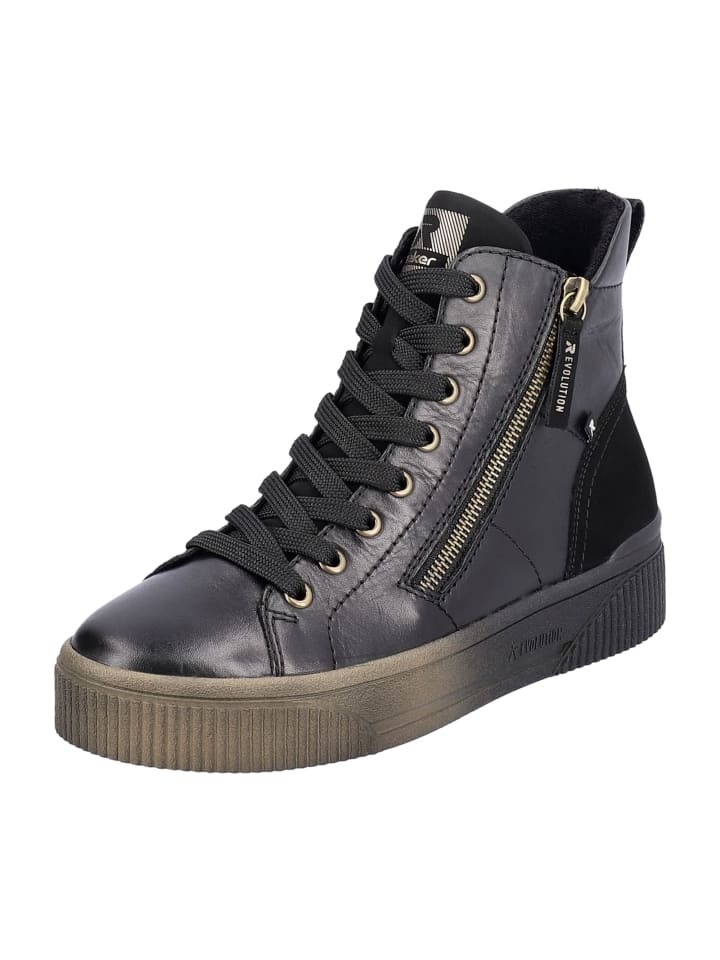 

Высокие кроссовки Rieker Evolution High, черный