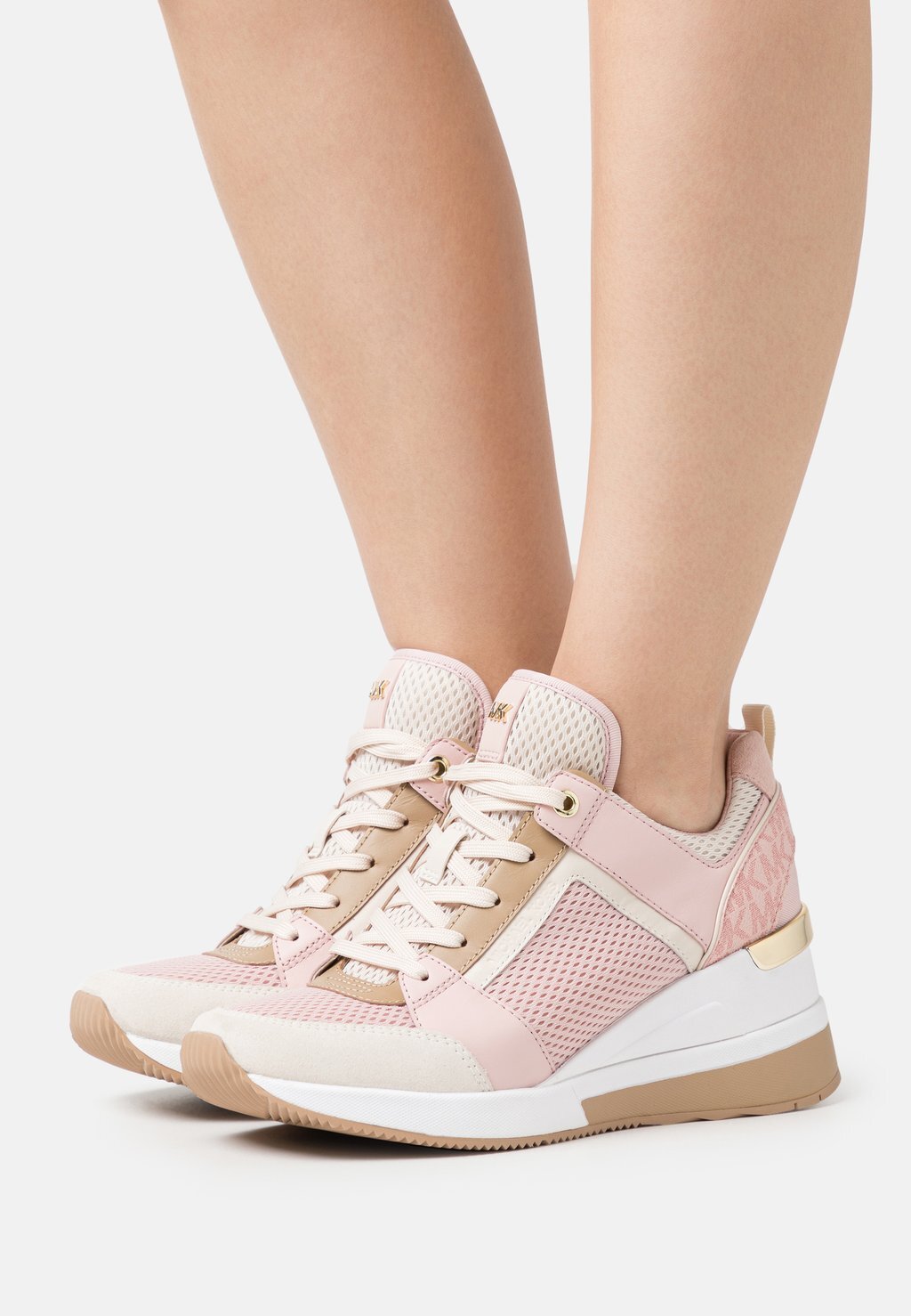 

Низкие кроссовки GEORGIE TRAINER MICHAEL Michael Kors, розовый