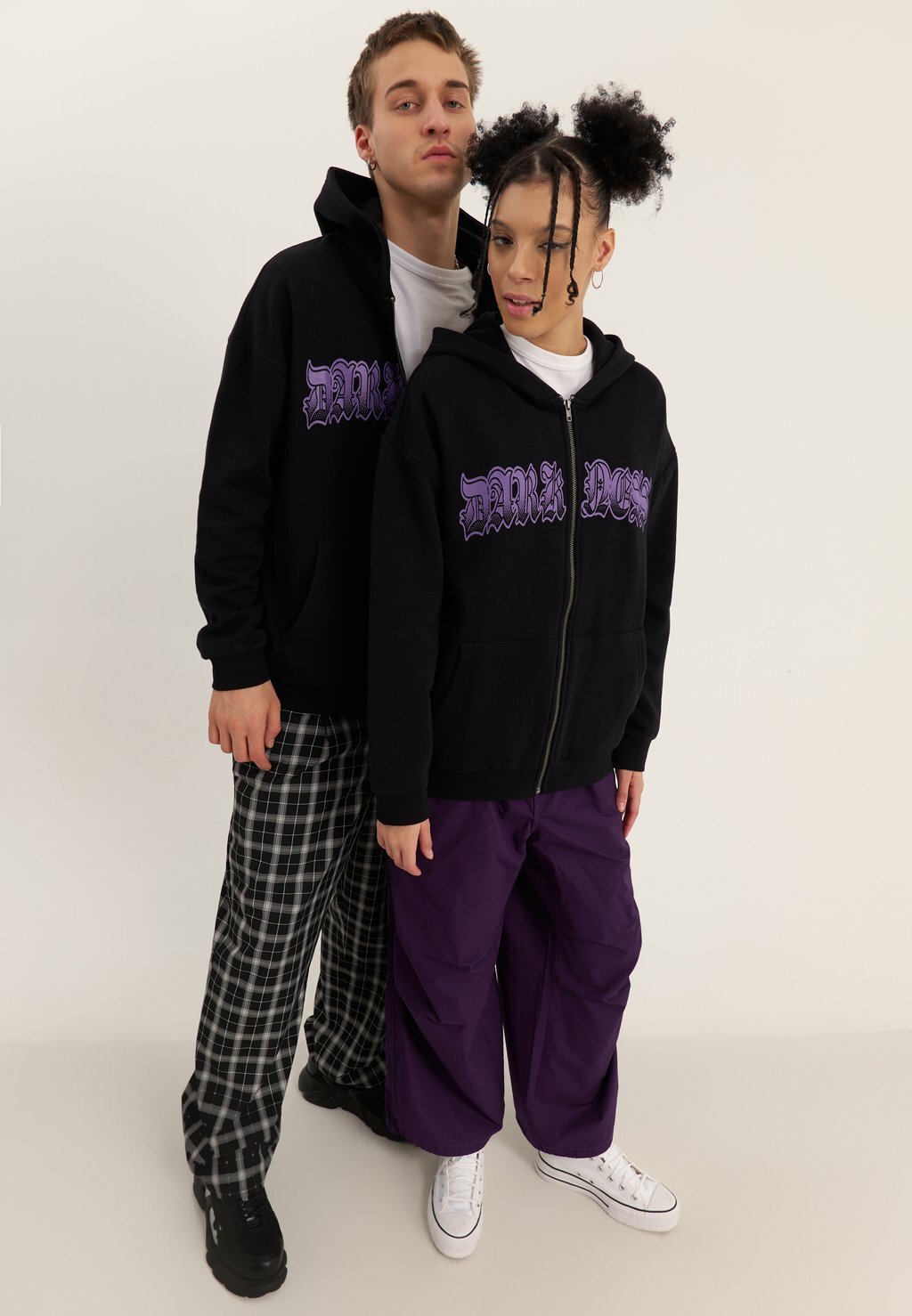 

Толстовка на молнии Unisex YOURTURN, черный