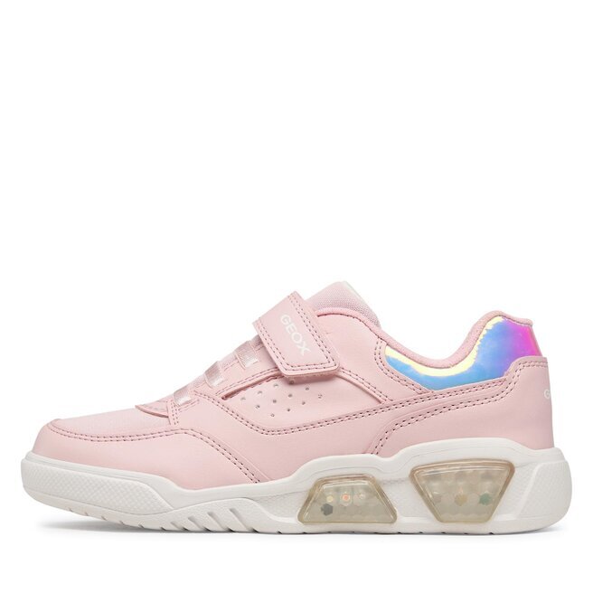 

Кроссовки Geox JIlluminus Girl, розовый