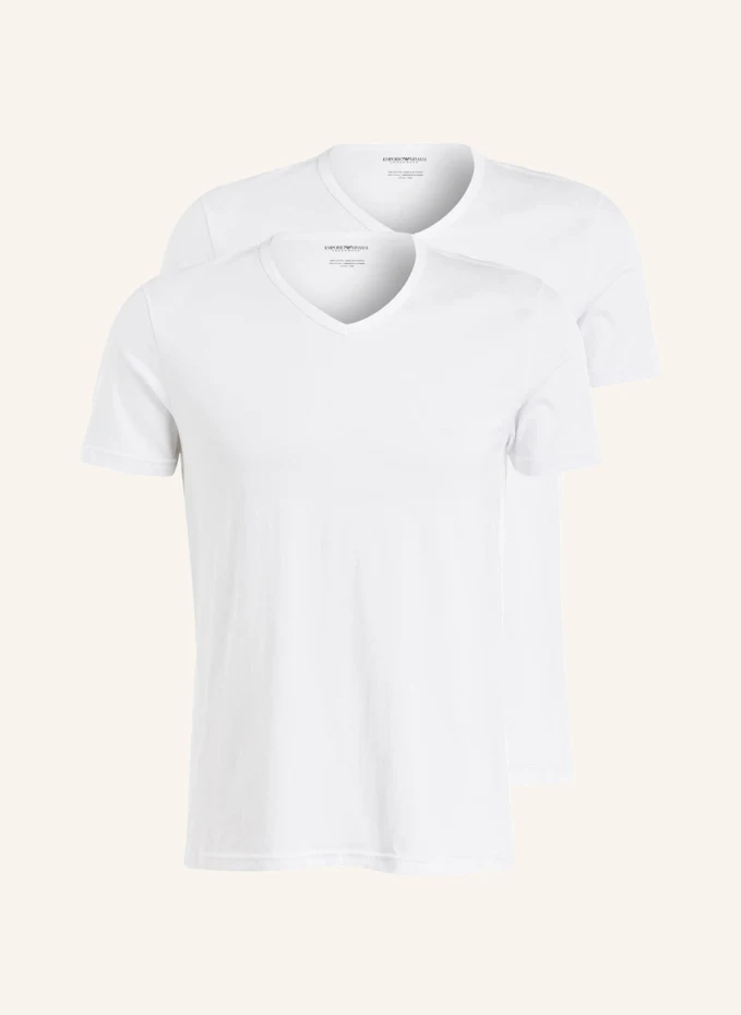 

Упаковка из 2 футболок Emporio Armani, белый