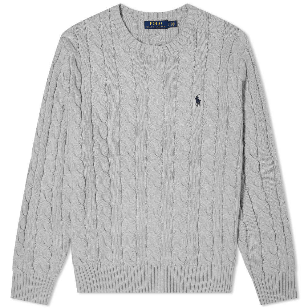 

Хлопковый трикотаж с круглым вырезом Polo Ralph Lauren