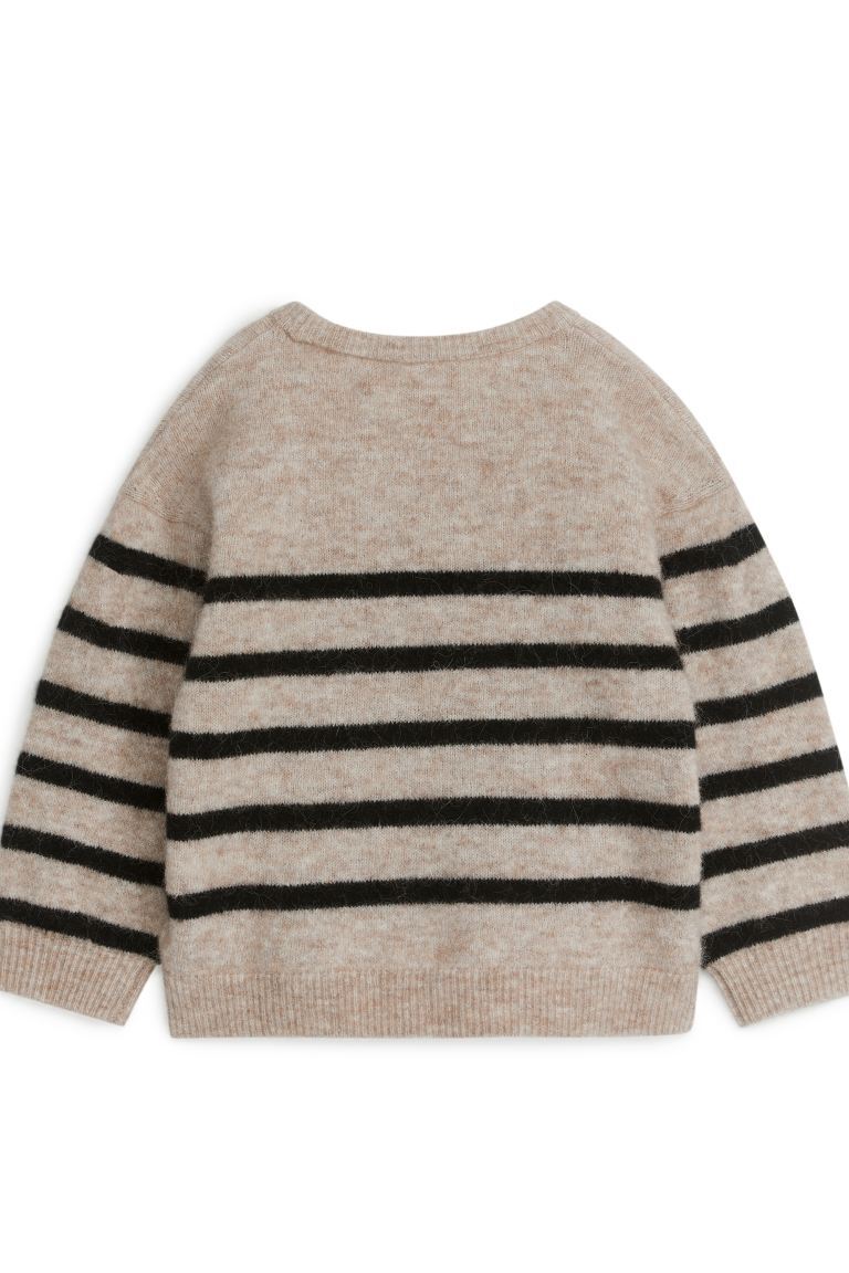 

Повседневный свитер из смесовой шерсти альпаки H&M, черный