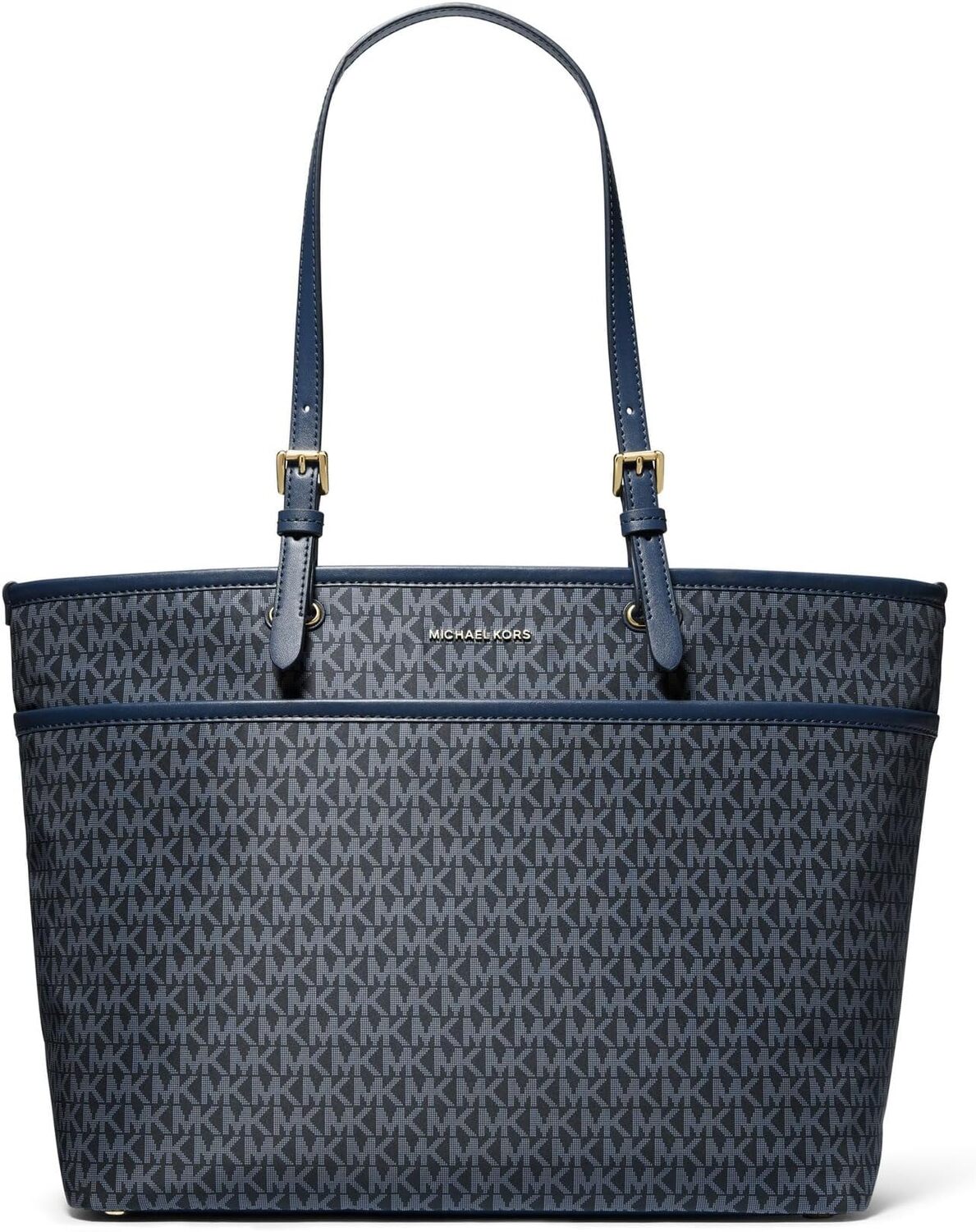 

Сумка-тоут MICHAEL Michael Kors Winston Large Top Zip Multi Function Tote, цвет Admiral/Pale Blue