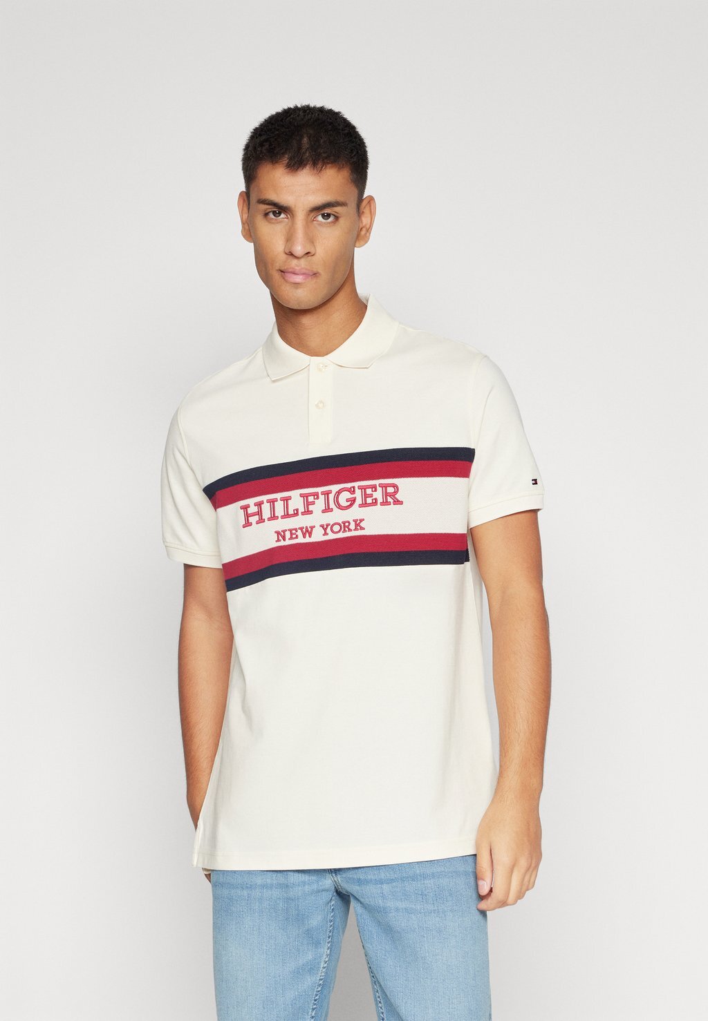 

Рубашка-поло Monotype Tommy Hilfiger, цвет calico