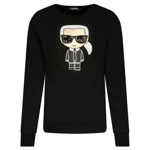 

Толстовка стандартного кроя ikonik karl Karl Lagerfeld, черный