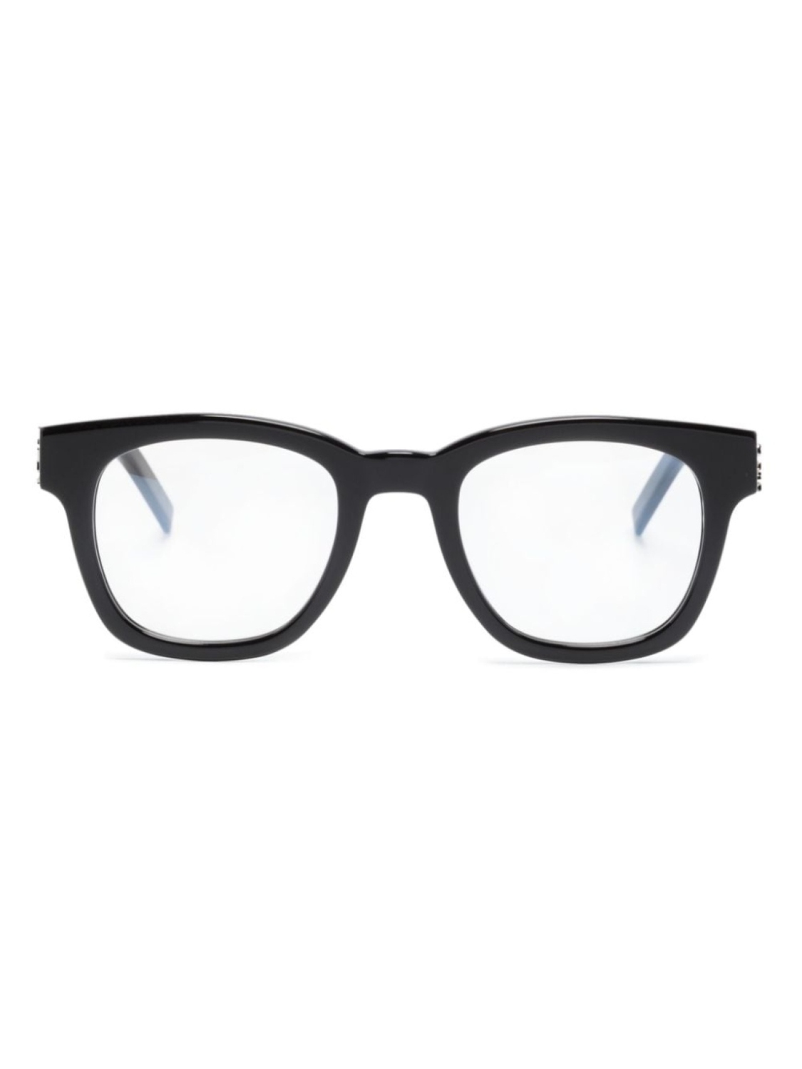 

Saint Laurent Eyewear очки в квадратной оправе с логотипом, черный
