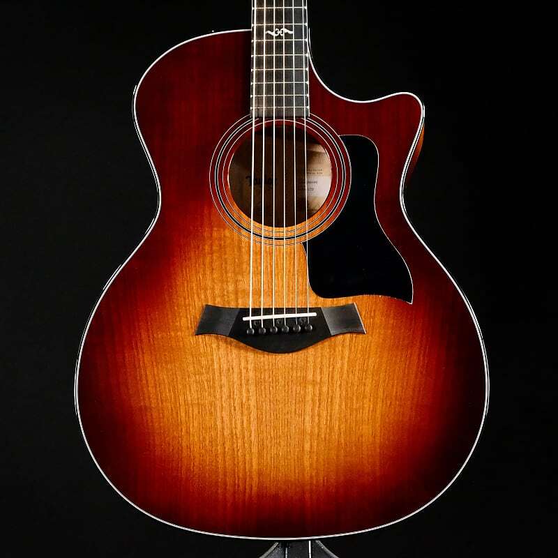 

Акустическая гитара Taylor 424ce Deluxe Urban Ash Limited Acoustic-Electric Guitar - Western Sunburst