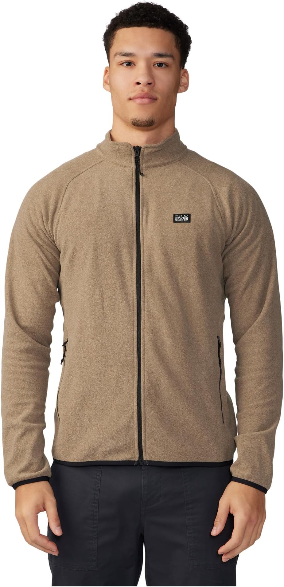 Куртка Microchill Full Zip Jacket Mountain Hardwear, цвет Trail Dust Heather