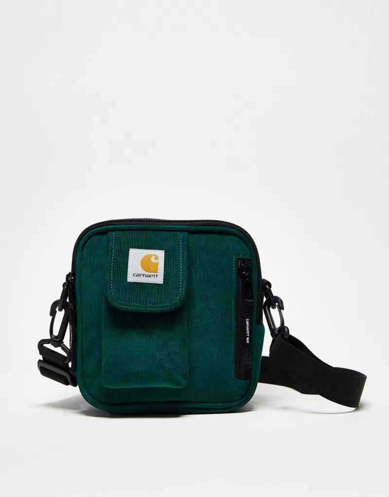 

Зеленая вельветовая сумка унисекс Carhartt WIP Essentials для пилотов