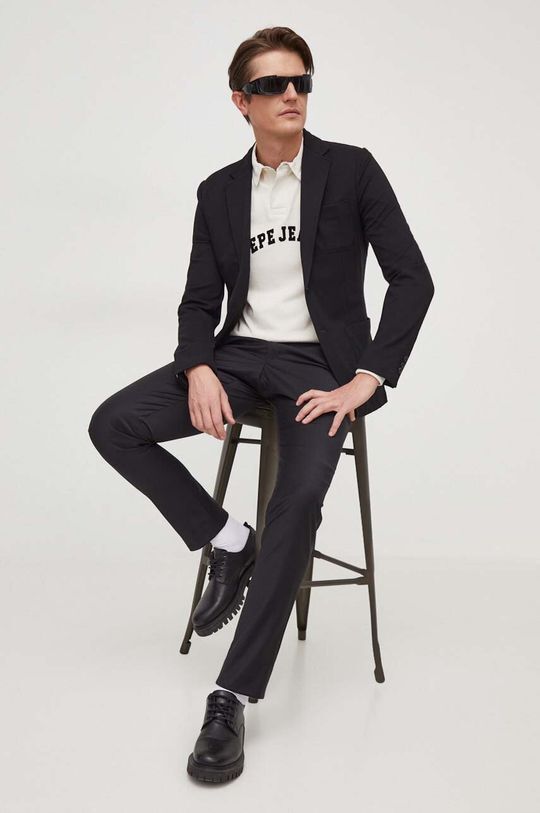 

Хлопковый топ Harry с длинными рукавами Pepe Jeans, бежевый