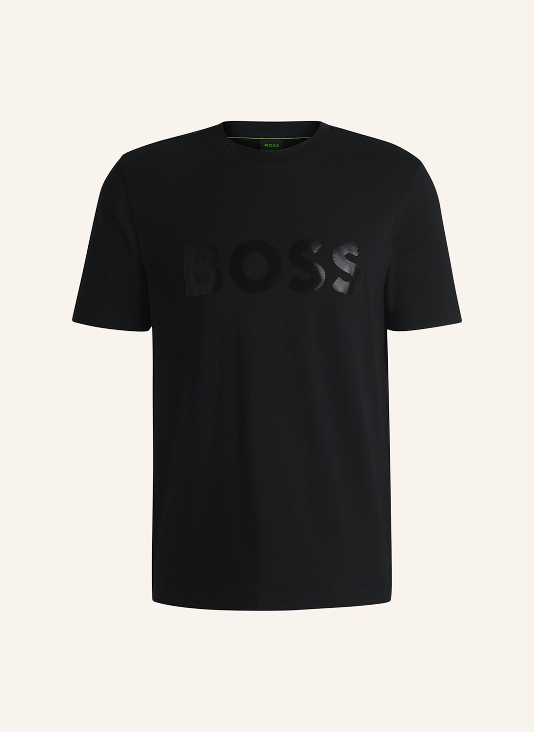 

Футболка tee mirror 2 стандартного кроя BOSS, черный