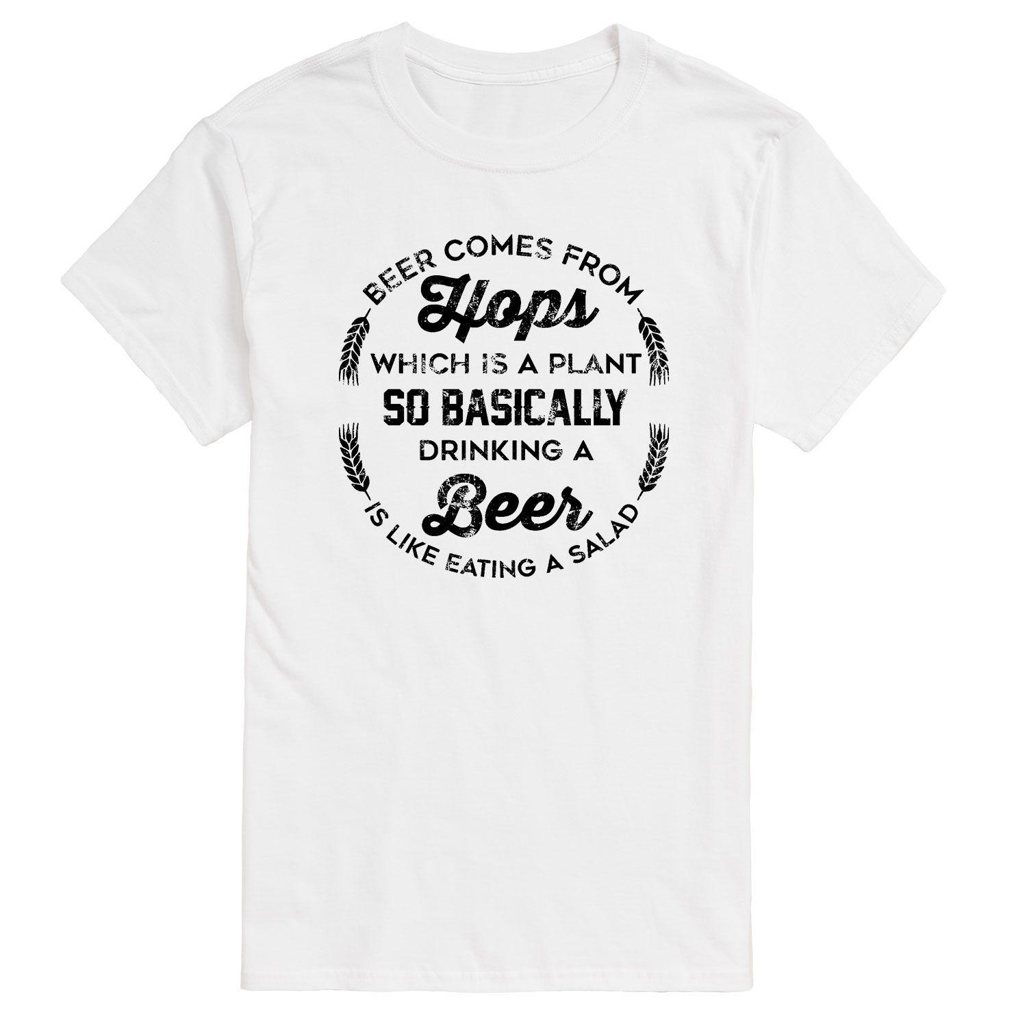 Мужская футболка с рисунком «Beer Comes From Hops» Licensed Character