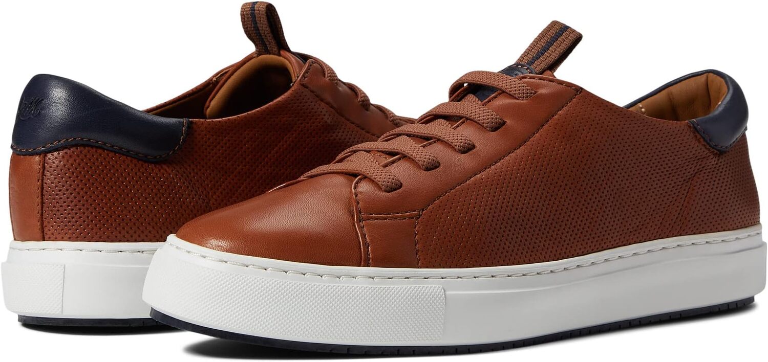 

Кроссовки Anson Lace To Toe Johnston & Murphy Collection, цвет Cognac Sheepskin