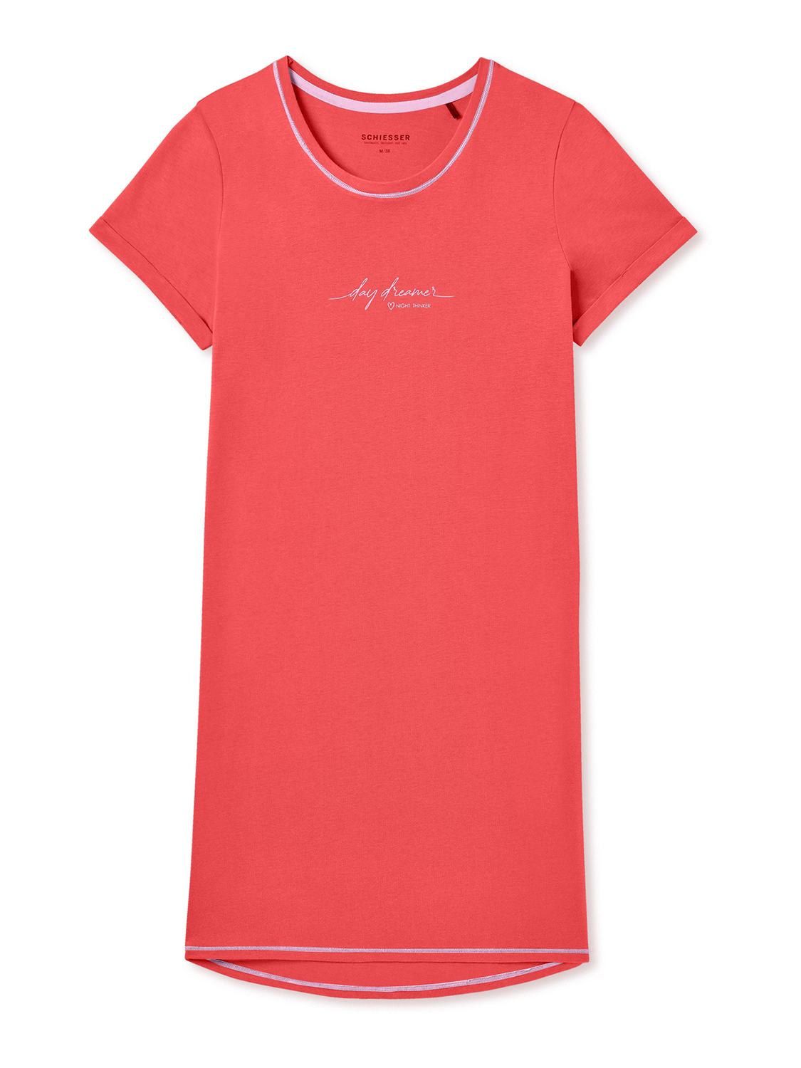 

Ночная рубашка Schiesser Casual Essentials, красный