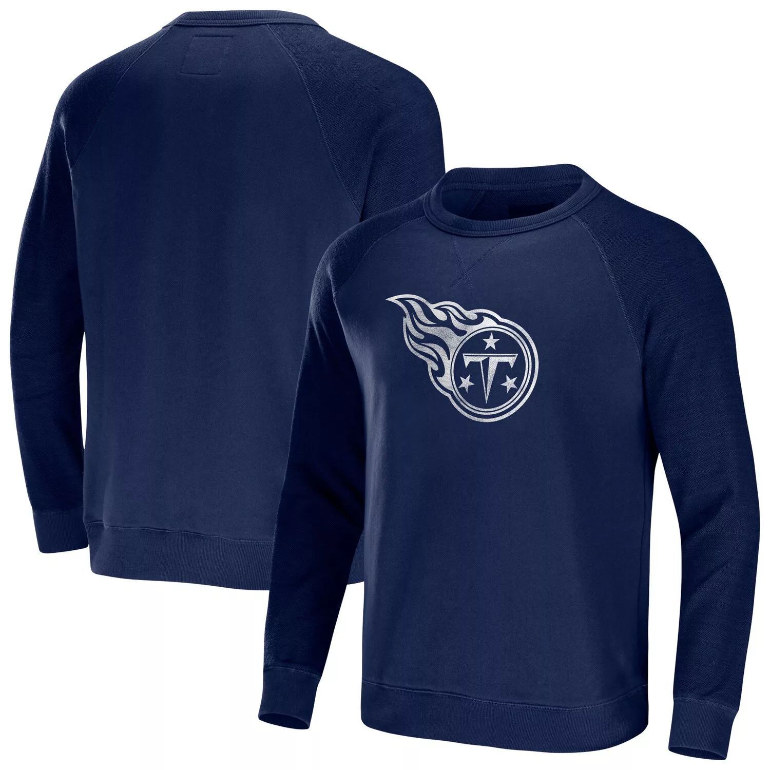 

Мужская коллекция NFL x Darius Rucker от Fanatics Navy Tennessee Titans флисовый пуловер с реглан свитшот