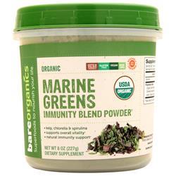 Bare Organics Органическая Морская зелень Иммунная смесь в виде порошка 8 унций zint морской коллаген в виде порошка 226 г 8 унций